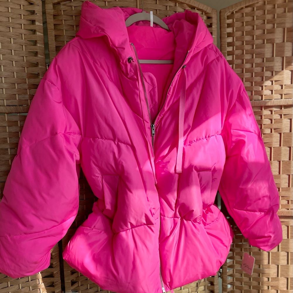 Brand New With Tags Free People Trapeze Haley Puffer Jacket